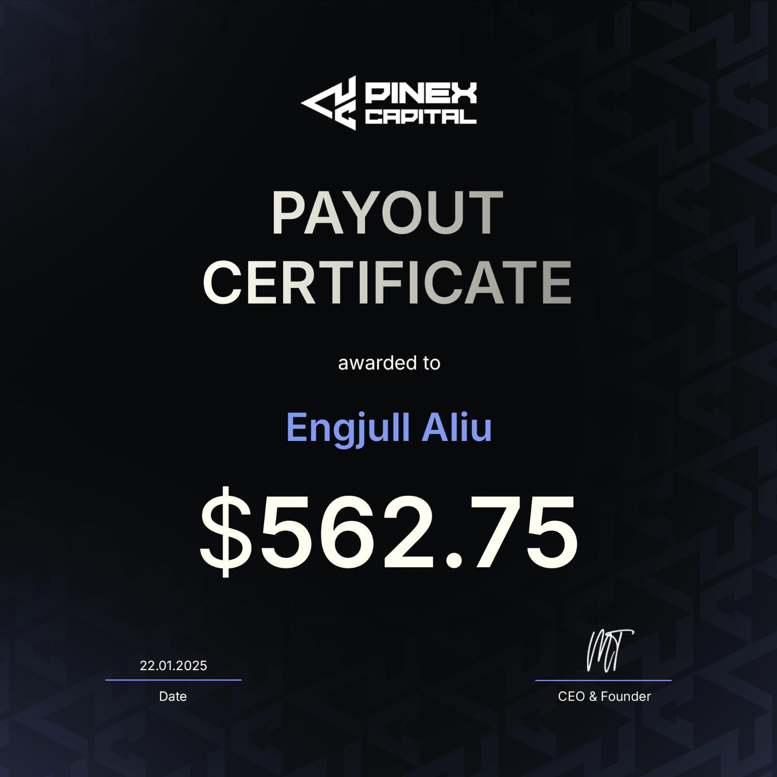 Engjull Aliu 22.01.2025